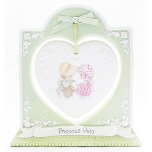 1997 PRECIOUS MOMENTS Precious Pals Heart Plaque